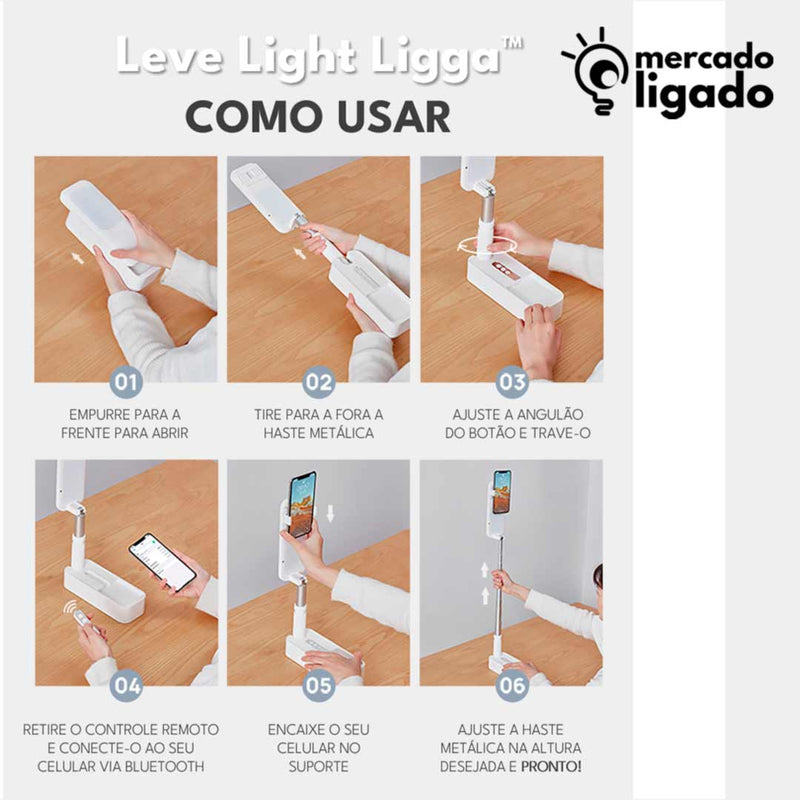 LeveLight Ring Light Estável